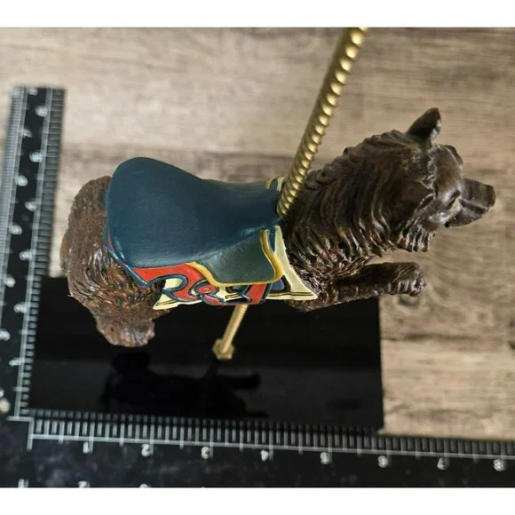 The Dancing Bear - 6th Art of The Carousel Hamilton Collection Limited Ed *READ - Picture 9 of 10